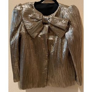 Vintage Estevez gold bow jacket